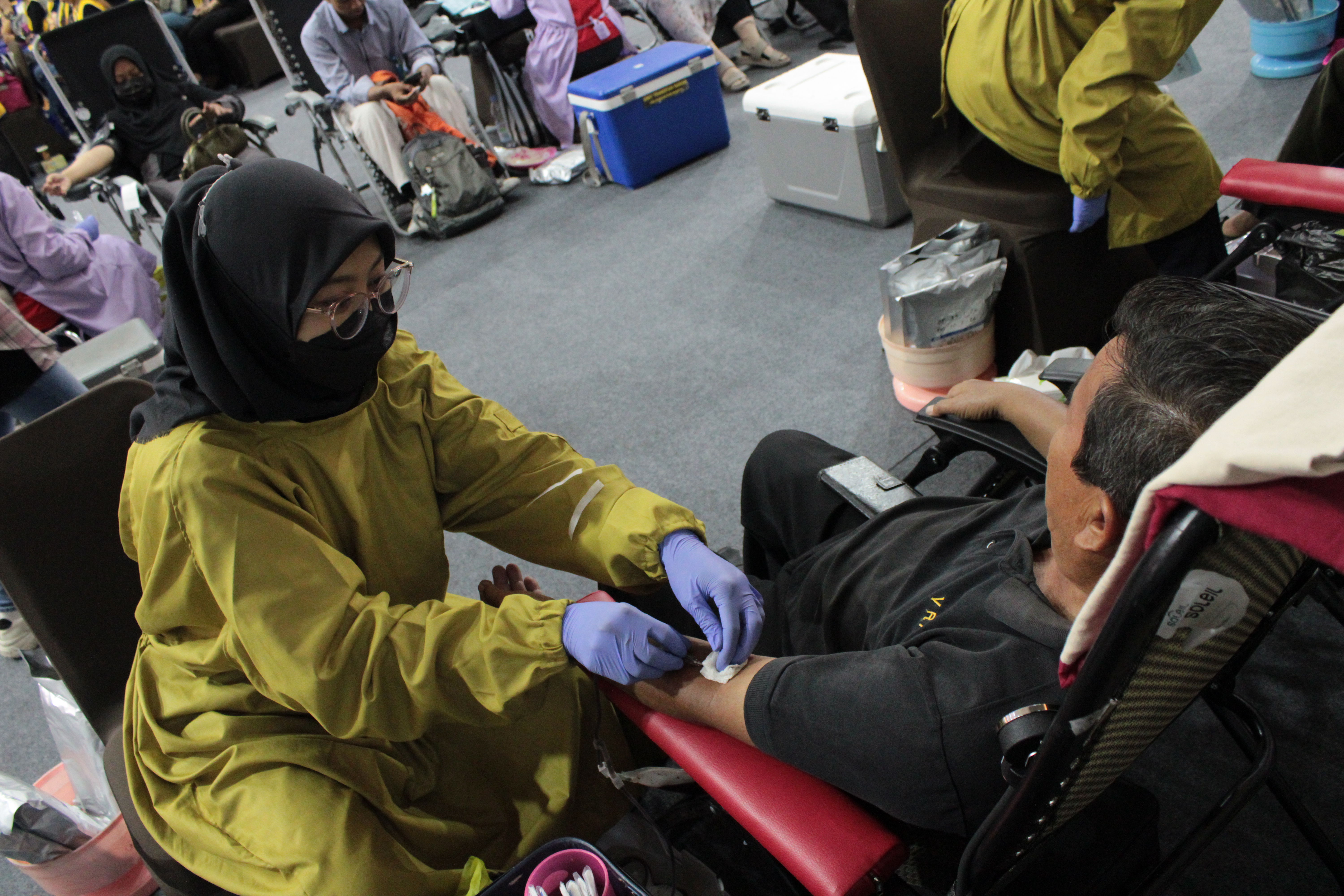 Amankan Stok Jelang Ramadhan, UDD PMI Kota Yogyakarta Ikuti Donor Darah 1000 Kantong